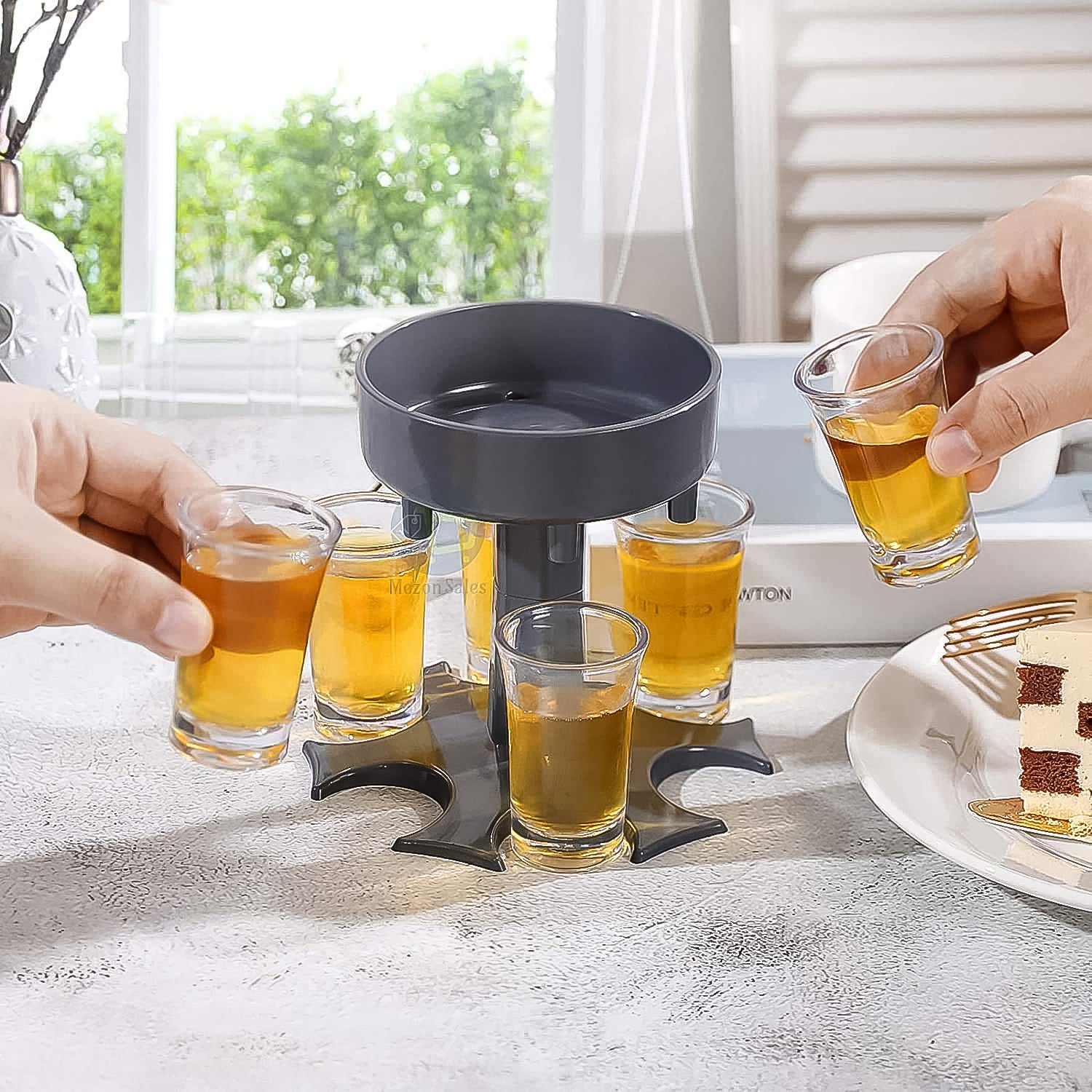 6-port Drink Dispenser Stand (1 Pc) 6-port Drink Dispenser Stand (1 Pc)